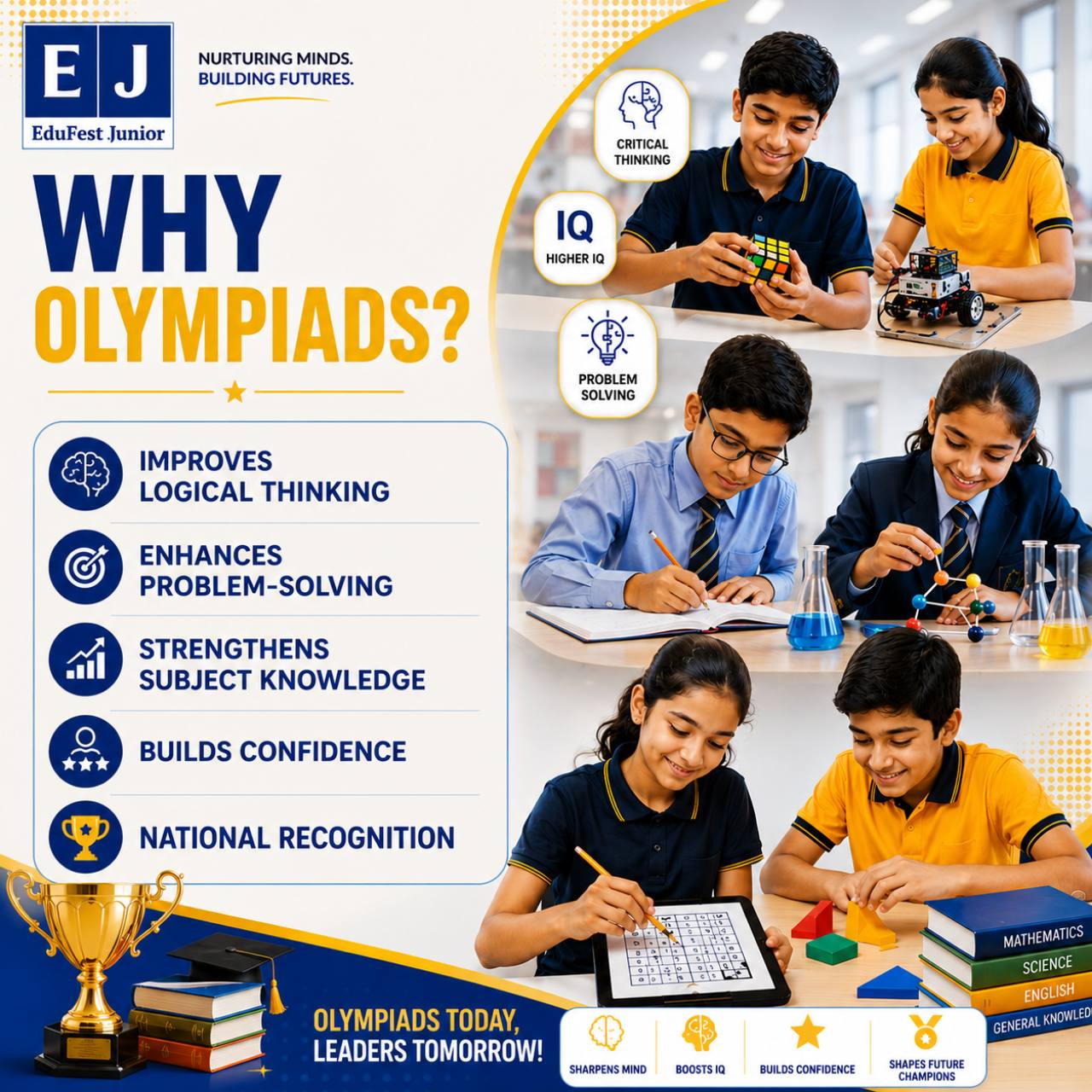 Why Olympiads improve logical thinking problem solving confidence and subject knowledge